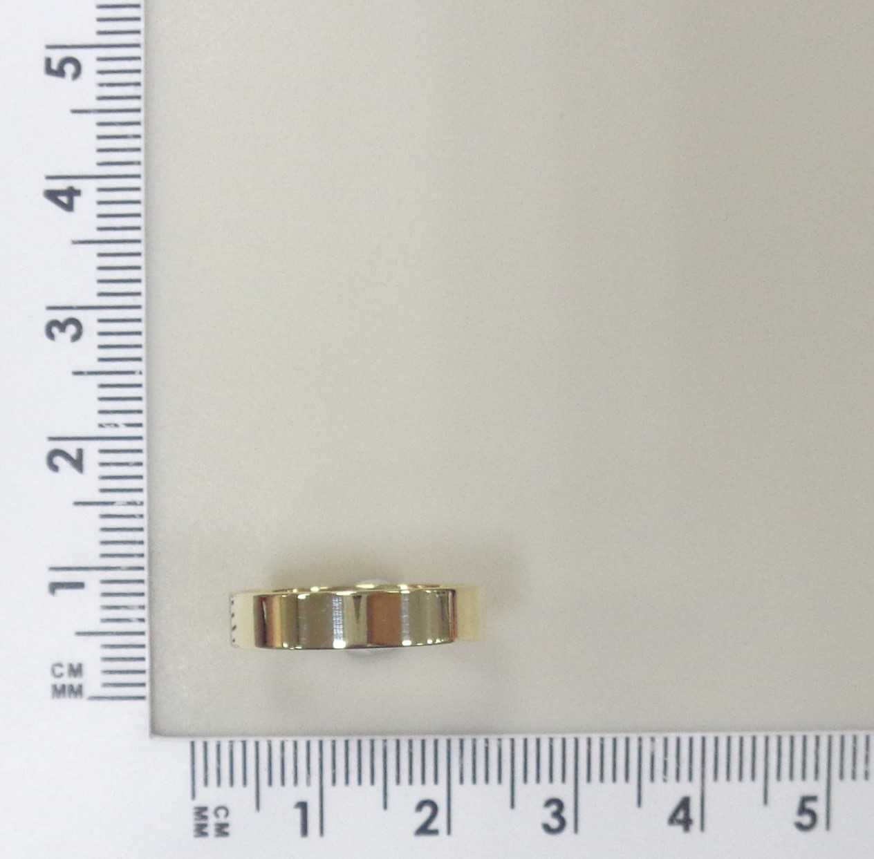 Золотое кольцо 585 пробы; "Обручальное"; желтое золото;